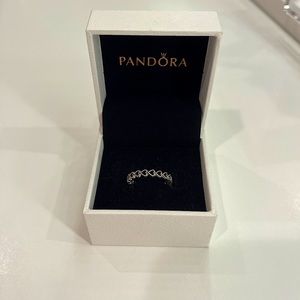 Pandora | Sterling Silver | Band of Heart Ring